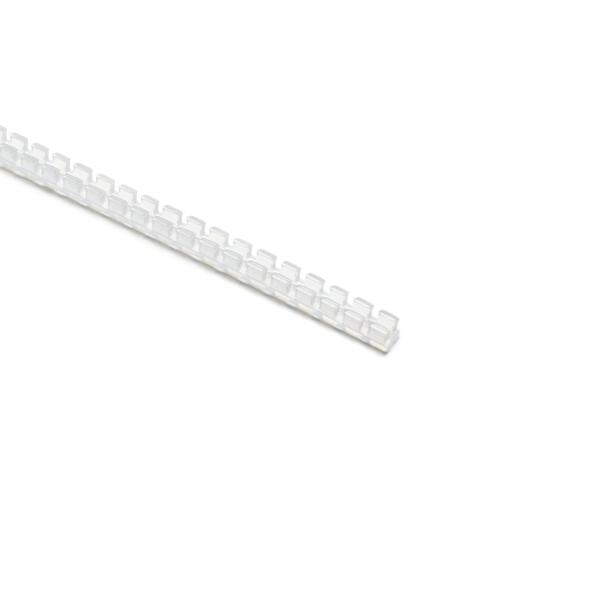 HellermannTyton FPA Grommet, Panel Thickness 0.016''-0.051'', PE, Natural, 82ft/pkg