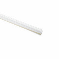 HellermannTyton FPC Grommet, Panel Thickness 0.083''-0.130'', PE, Natural, 82ft/pkg