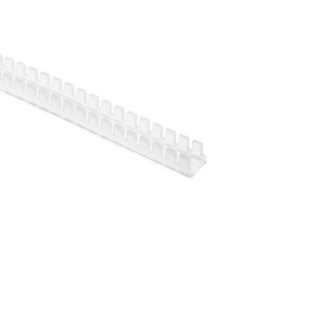 HellermannTyton FPD Grommet, Panel Thickness 0.130''-0.189'', PE, Natural, 82ft/pkg