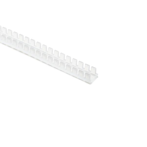 HellermannTyton FPD Grommet, Panel Thickness 0.130''-0.189'', PE, Natural, 82ft/pkg