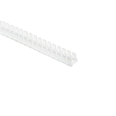 HellermannTyton FPD Grommet, Panel Thickness 0.130''-0.189'', PE, Natural, 82ft/pkg