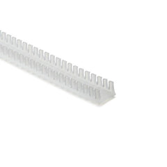 HellermannTyton FPE Grommet, Panel Thickness 0.189''-0.256'', PE, Natural, 82ft/pkg