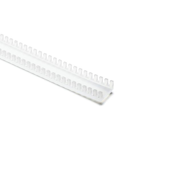 HellermannTyton FPF Grommet, Panel Thickness 0.256''-0.319'', PE, Natural, 82ft/pkg 