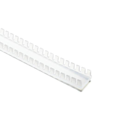HellermannTyton FPG Grommet, Panel Thickness 0.319''-0.382'', PE, Natural, 82ft/pkg