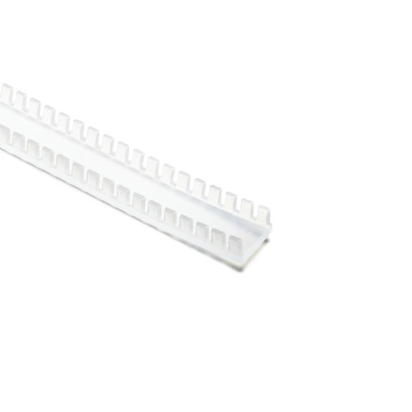 HellermannTyton FPG Grommet, Panel Thickness 0.319''-0.382'', PE, Natural, 82ft/pkg