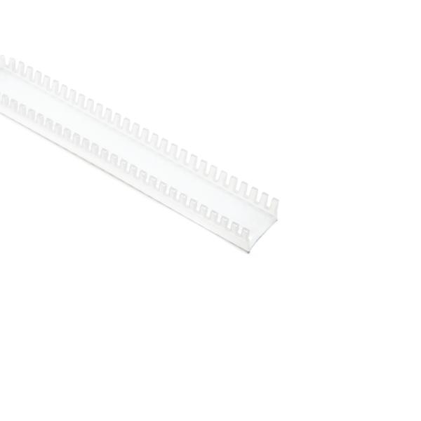 HellermannTyton FPH Grommet, Panel Thickness 0.382''-0.508'', PE, Natural, 82ft/pkg