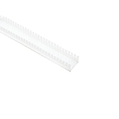 HellermannTyton FPH Grommet, Panel Thickness 0.382''-0.508'', PE, Natural, 82ft/pkg