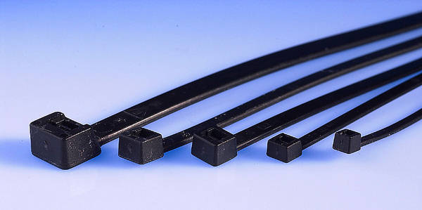 11.1" 50lb UV Black Cold Weather Frosty Cable Ties 100/bag Part # FT11-50-0C