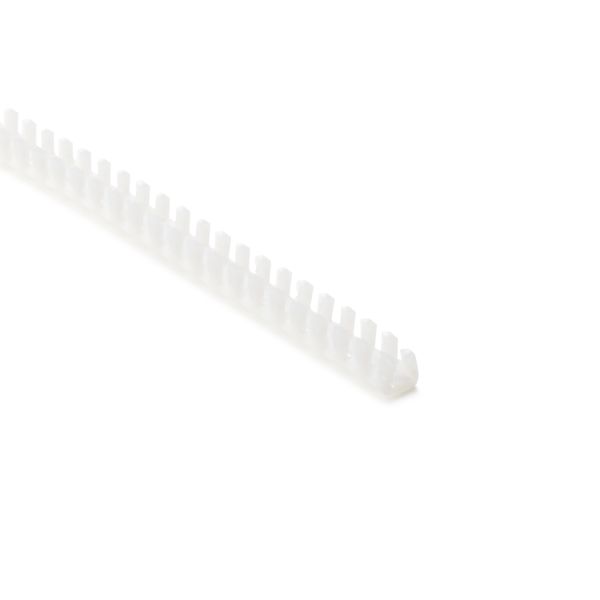 HellermannTyton FTB Grommet, Panel Thickness 0.051''-0.083'', PTFE, Natural, 9.7ft/pkg