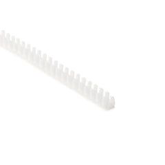 HellermannTyton FTB Grommet, Panel Thickness 0.051''-0.083'', PTFE, Natural, 9.7ft/pkg