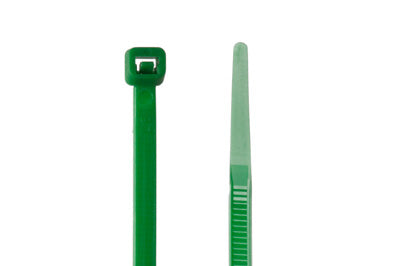 11" 50lb Green Cable Ties 100/bag Part # C11-50-Green 3