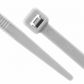 4" 18lb Gray Cable Tie 100/bag