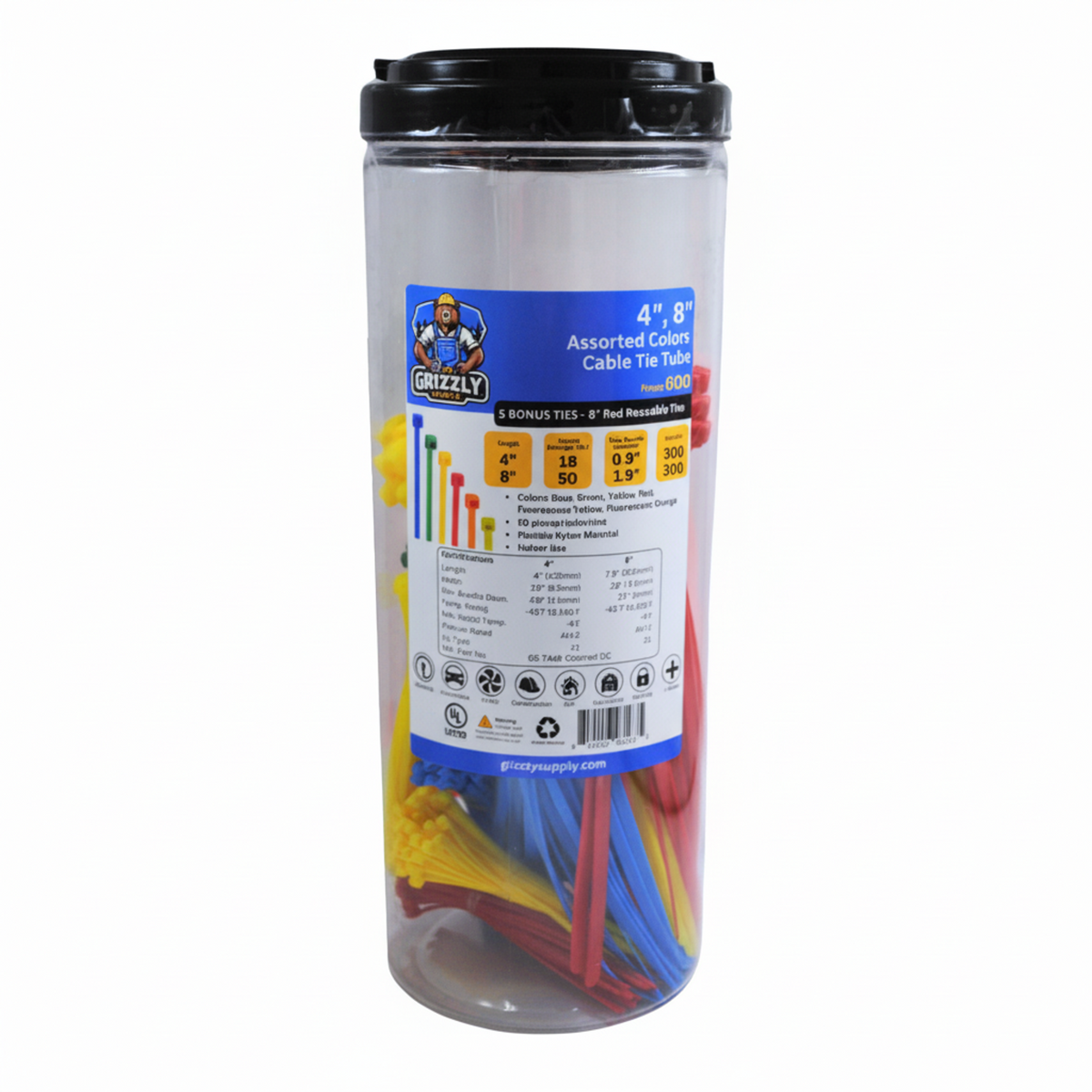 HellermannTyton Color Cable Ties Assortment