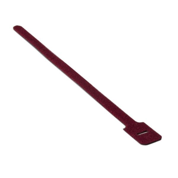 HellermannTyton GT.50X12MP2V2 Grip Tie, UL94V0-2 Flame Rated, .5" x 12.0", PA6/PP, Maroon, 10/pkg