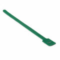 HellermannTyton GT.50X65P2 Grip Tie Strap, 6.0" x .5", PA6/PP, Green, 10/pkg