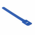 HellermannTyton GT.50X66P2 Grip Tie Strap, 6.0" x .5", PA6/PP, Blue, 10/pkg