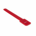 HellermannTyton GT.50X82P2 Grip Tie Strap, 8.0" x .5", PA6/PP, Red, 10/pkg