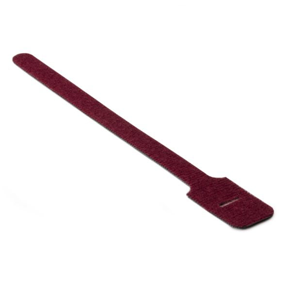 HellermannTyton GT.50X8MP2V2 Grip Tie, UL94V0-2 Flame Rated, .5" x 8.0", PA6/PP, Maroon, 10/pkg