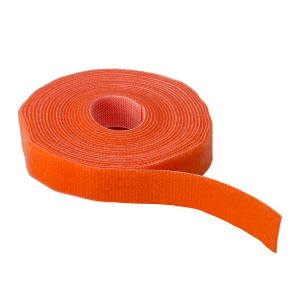 HellermannTyton GT.75X1803 Grip Tie Roll, 180" Long, .75" Wide, PA6/PP, Orange, 1/pkg