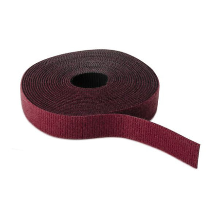 HellermannTyton GT.75X180MV2 Grip Tie Roll, UL94V0-2 Flame Rated, 180" Long, .75" Wide, PA6/PP, Maroon, 1/pkg