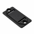 HellermannTyton GTM100A0C2 Grip Tie Mount for .75" Wide Grip Tie, Adhesive, PA66UV, Black, 100/pkg