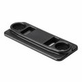 HellermannTyton GTM500C2 Grip Tie Mount for .5" Wide Grip Tie, Without Adhesive, PA66UV, Black, 100/pkg