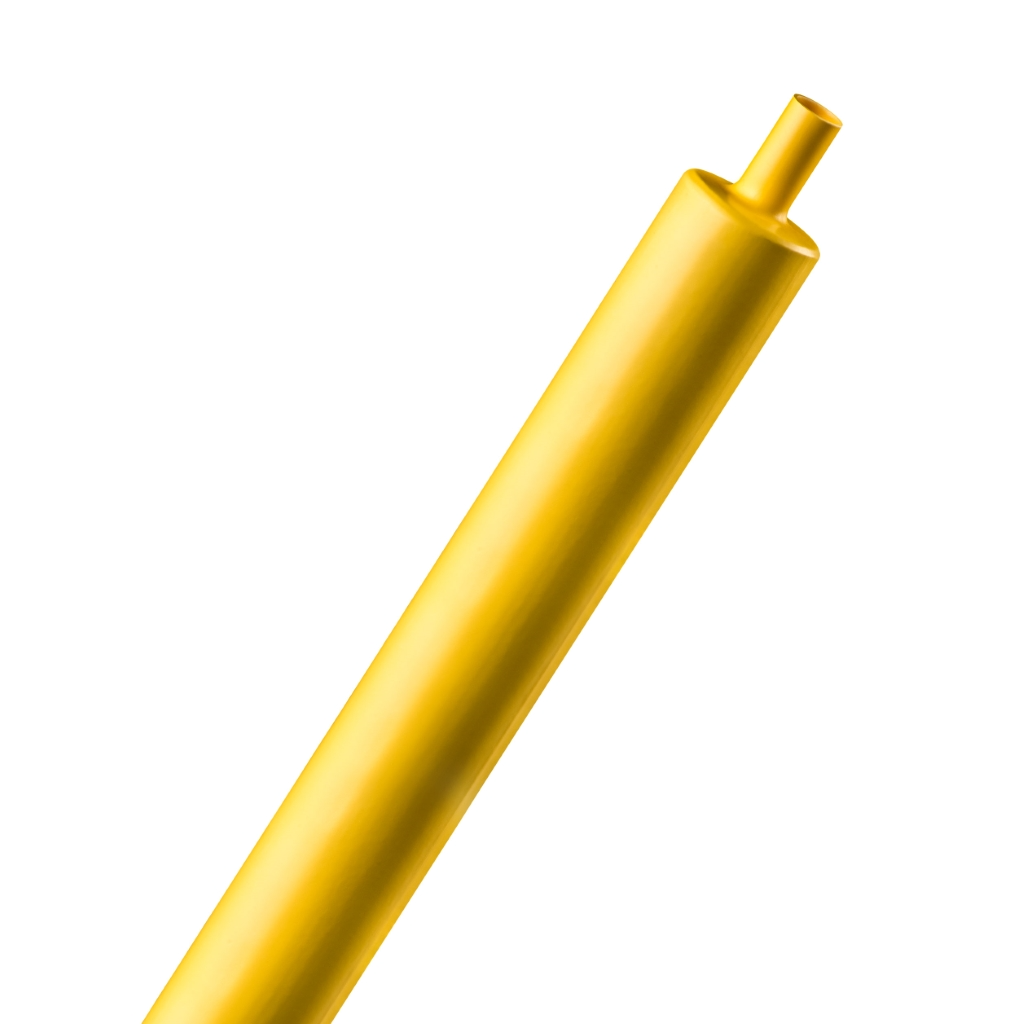 Shrinkflex® 3:1 Polyolefin Heatshrink Tubing - 3/8" (9,5 mm) - Yellow HS