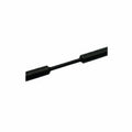 Single Wall Ht Shrk 2:1 3/8" Blk (330')