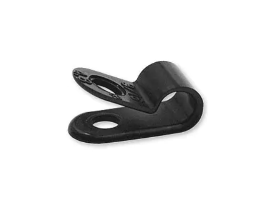 7/16"  Black Heavy Duty Cable Clamp 1/2" wide, 1000/bag, CC5-7/16-0M