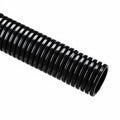 HellermannTyton 166-90290 HelaGuard Non-Metallic Conduit, Std. Weight, 0.50" Dia., Fine Pitch, Nylon PA6, Black, 164ft/reel