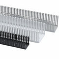 HellermannTyton 181-00662 High Density Slotted Wall Wiring Duct, 3" X 5", Adhesive, PVC, White, 120ft/Carton