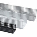 HellermannTyton 181-00149 High Density Slotted Wall Wiring Duct, 3" X 5", Non-Adhesive, PVC, White, 120ft/Carton