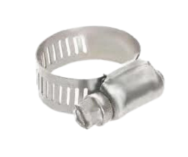 #6MP Stainless Steel Hose Clamp w/ Zinc Plated Screw 10/box