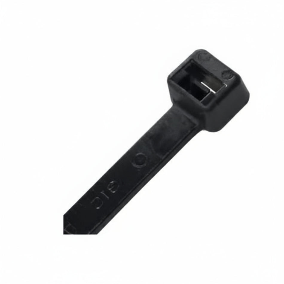 7.87" 120lb UV Black Cable Ties 100/bag Part # LHD8-120-0C