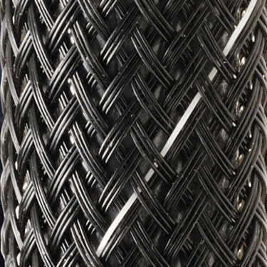 Flexo® Halar® - 6.35mm - Black w/ White Tracer