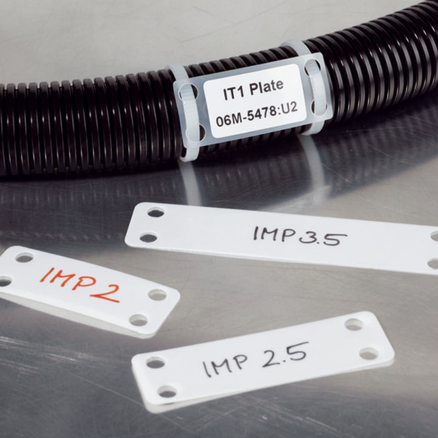 HellermannTyton IMP1.7510C2 Identification Marker Plate, 1.7 | Cable ...