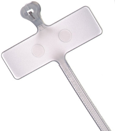 Thomas & Betts TY5512M 8" 18lb Natural Nylon Identification 1x.313" Marking Pad 100/Bag