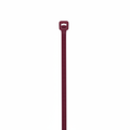 7.6" 50Lb AIR HANDELING PLENUM-RATED CABLE TIE BURGUNDY 1000/BAG