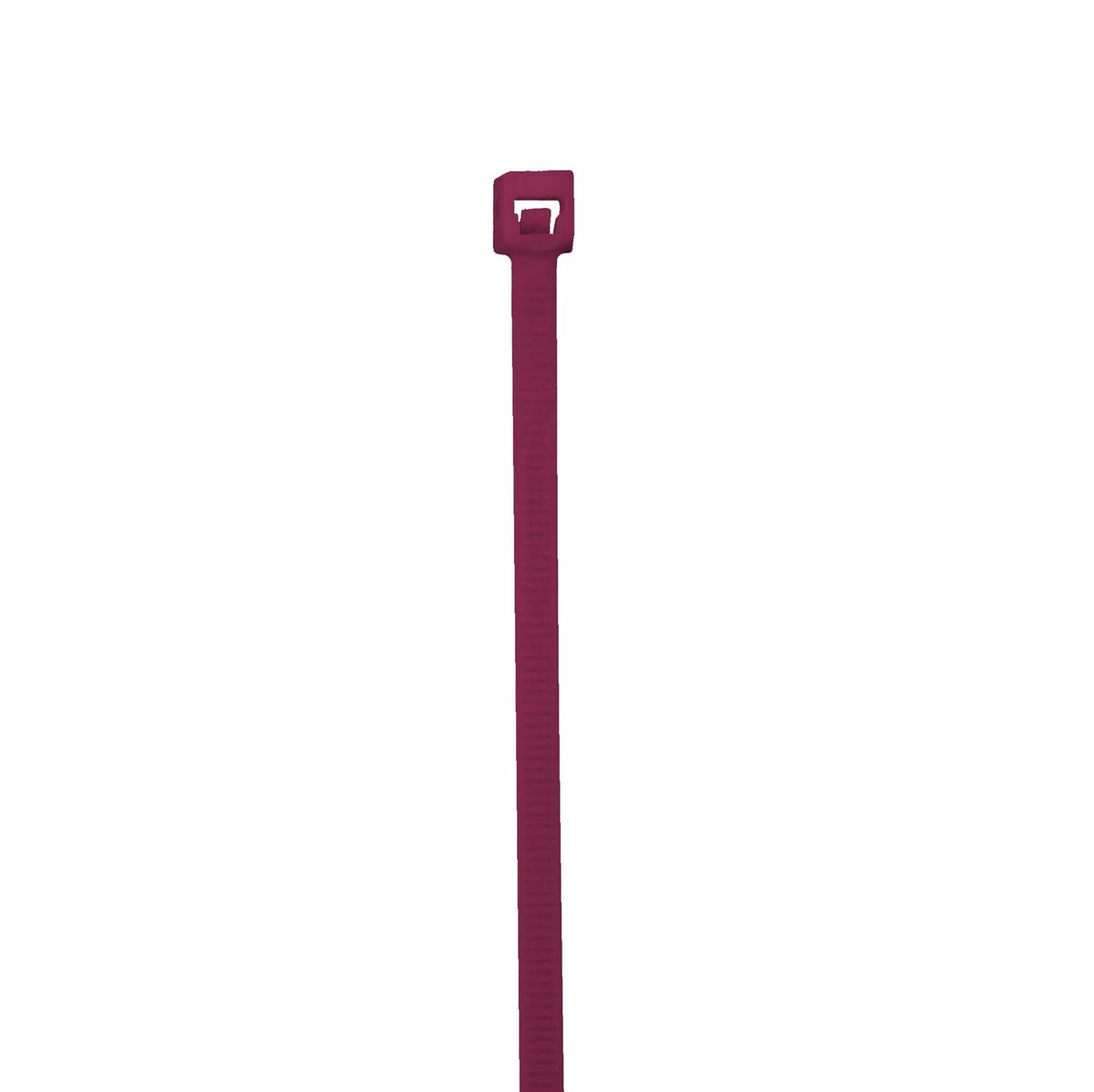 7.6" 50Lb AIR HANDELING PLENUM-RATED CABLE TIE BURGUNDY 1000/BAG