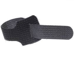 12" x 1" Velcro® Brand One Wrap® Straps Black 450/Spool