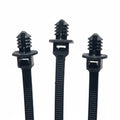 8" 50lb UV Black Fir Tree Cable Ties 1000/bag Part # 8-50-Fir Tree