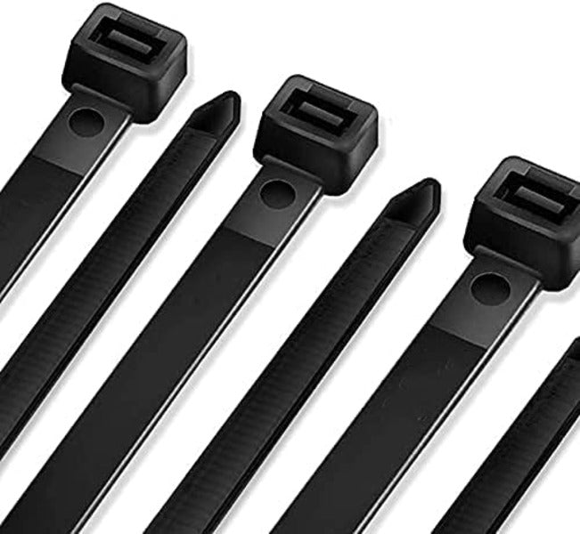 14.57" 50lb UV Black Cable Ties 1000/bag Part # S14-50-0M