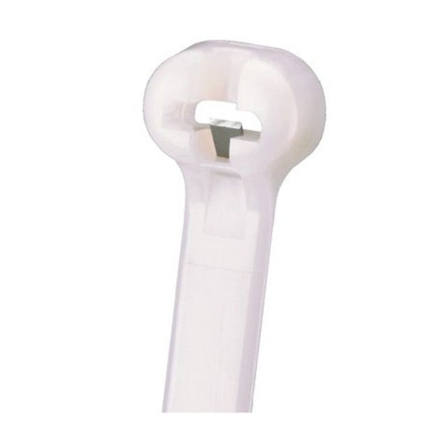Panduit 11” 40lb. Natural Dome-Top Barb Ty Cable Ties 1000/bag Part # BT3I-M