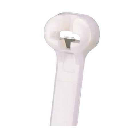 Panduit 11” 40lb. Natural Dome-Top Barb Ty Cable Ties 1000/bag Part # BT3I-M