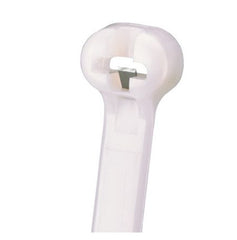Panduit 11” 40lb. Natural Dome-Top Barb Ty Cable Ties 1000/bag Part # BT3I-M