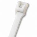 4" 18lb Natural Low Profile/In-Line Cable Ties 100/bag Part #LP4-18-9C