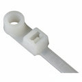 Catamount 11" 50lb Natural Cable Tie w/ #10 Mounting Hole 100/bag