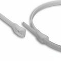 8" 50lb Natural Low Profile/In-Line Cable Ties 100/bag Part #LP8-50-9C
