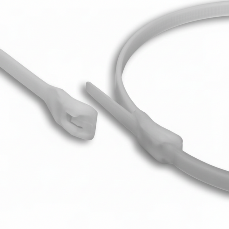 14" 120lb Purple Low Profile/In-Line Cable Ties 100/bag Part #LP14-120-7C