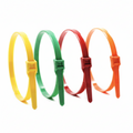 14" 120lb Orange Low Profile/In-Line Cable Ties 100/bag Part #LP14-120-14C